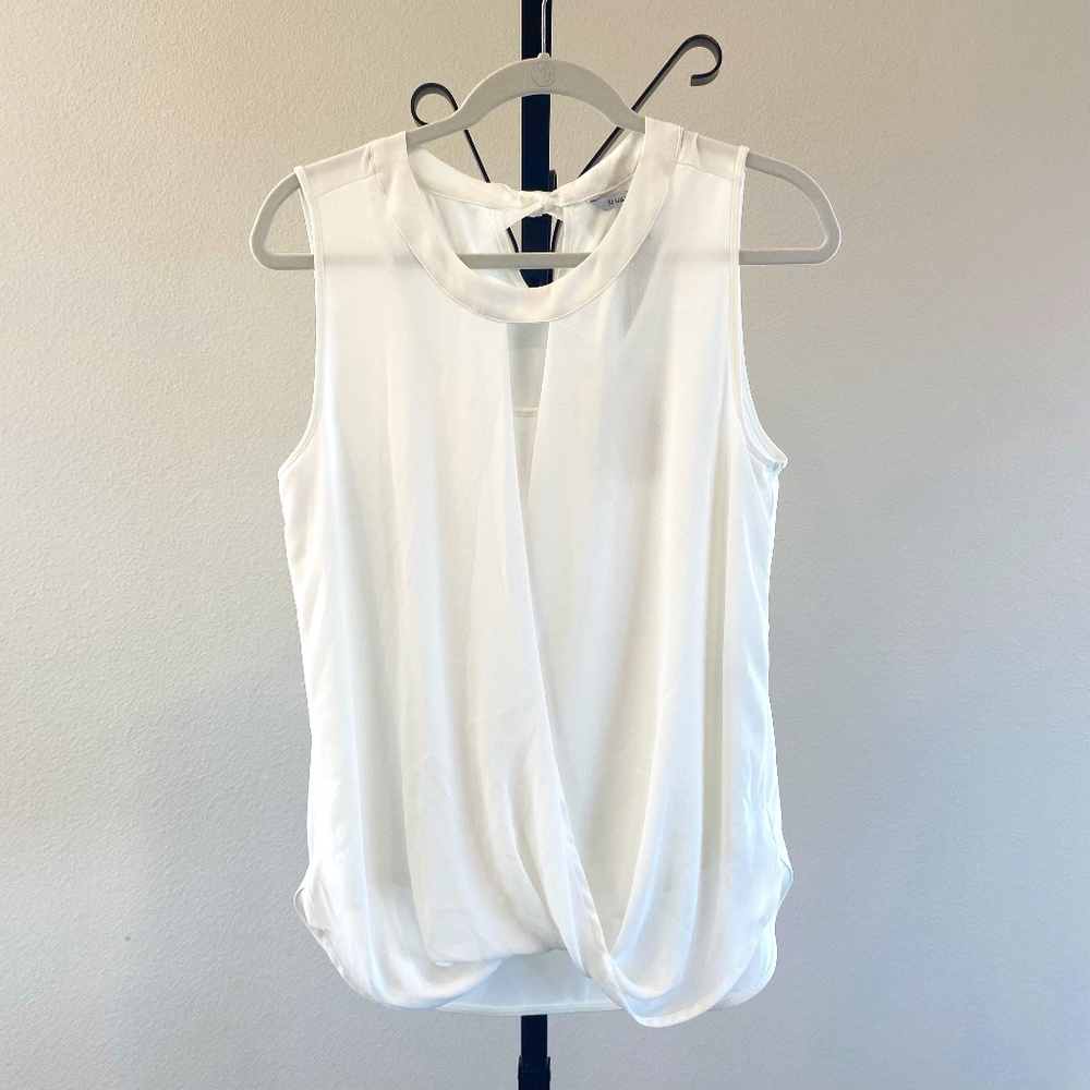 41 Hawthorn Clearwater Mixed Material Blouse